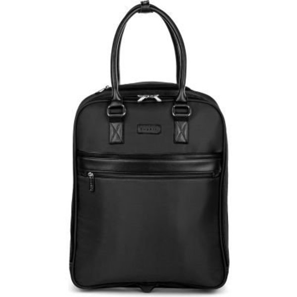 Bugatti Sedona Inc Bugatti Moretti Travel Briefcase on Wheels with Laptop Compartment, Black LBZW2168BU-BLACK